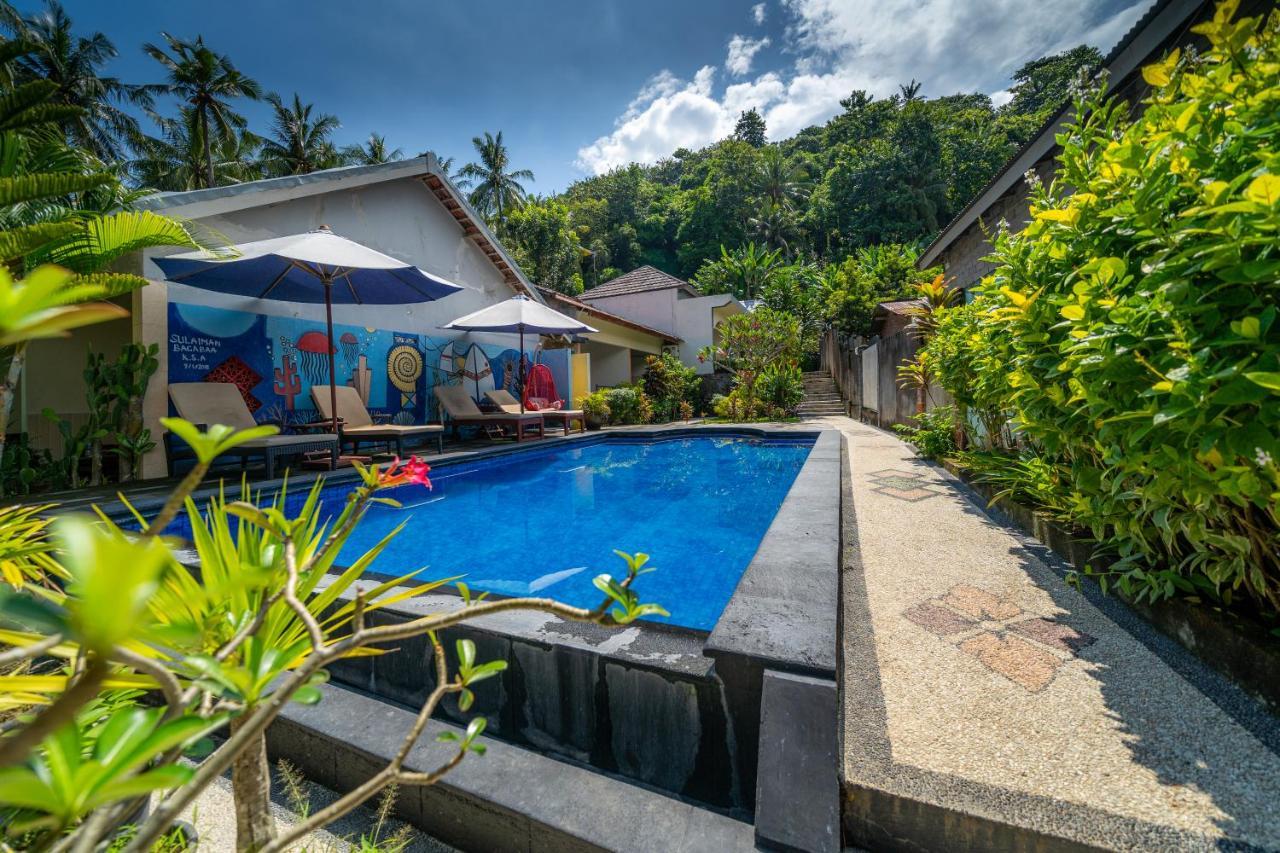 Family Garden Homestay Senggigi Bagian luar foto